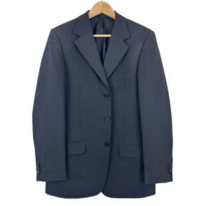 Gucci Black Three Button Blazer Sports Tux Jacket Men’s Size 40R Made Italy *SEE